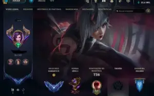 Conta Lol Lv619 Diamante