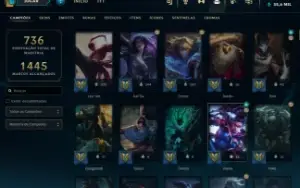 Conta Lol Lv619 Diamante