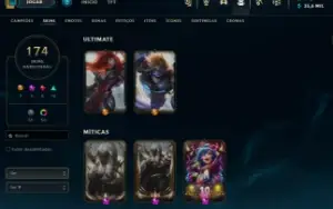 Conta Lol Lv619 Diamante