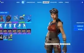 Conta Fortnite com Renegade Raider