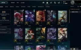 Conta diamante 2 league of legends