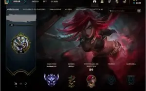 Conta diamante 2 league of legends