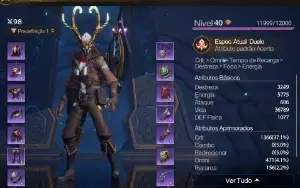 Conta Tarisland - Rogue (Assassino) Com passe ATIVO/SKIN