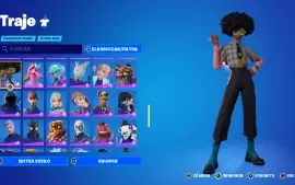 Conta de Fortnite com muitas skins