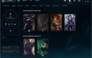 Conta League Of Legends