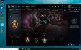 Conta LoL Ouro 3 Com 3 Skins Barata