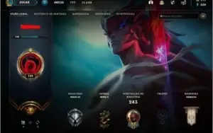 Conta LOL (4 mil reais em skins)