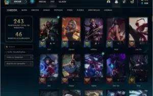 Conta LOL (4 mil reais em skins)