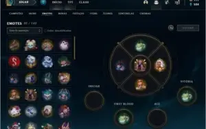 Conta LOL (4 mil reais em skins)