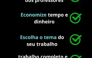 Faço TCC Trabalhos Escolares/Academicos e Muito Mais