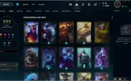 Conta lol 2013 292 skins Plat II