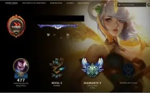 Conta Diamante LOLBR Com Todos Os Campeões. Skins/Cromas e +