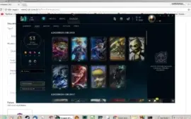 conta lol platina 5, com icone rarissimo LAS player beta