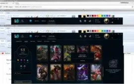 conta lol platina 5, com icone rarissimo LAS player beta