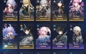 Honkai Star Rail com Quase Todos Limitados