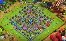 Clash of clans cv 13 bem upada