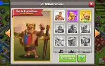 Clash of clans cv 13 bem upada