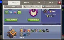 Clash of clans cv 13 bem upada