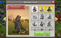 Clash of clans cv 13 bem upada