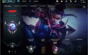 Duas contas LOL: 87 champ + 51 skins e 152 champ + 106 skins