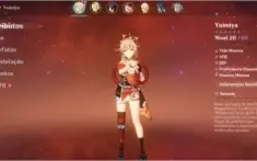 Conta do Genshin Impact rank 10