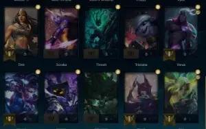 Conta Smurf Master com MMR Grão Mestre