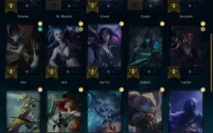Conta Smurf Master com MMR Grão Mestre