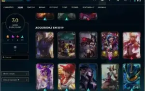 Vendo conta League of Legends