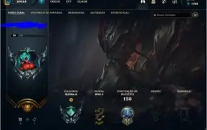 Vendo conta League of Legends