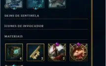 Conta gold V 43 campeões 7 skins League of legends.