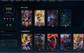 Conta lol main adc ex d4