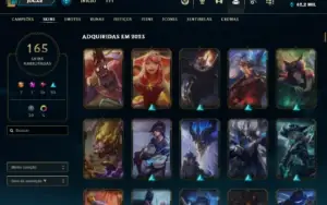 Conta - League Of Legends -