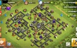 Clash of Clans conta Cv9 full 1000gemaa