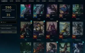 Bronze 2 com 140 Champs e 116 Skins