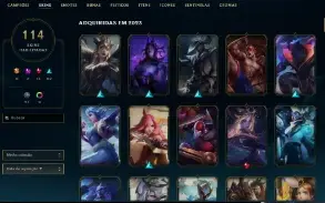 Bronze 2 com 140 Champs e 116 Skins