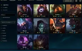 Bronze 2 com 140 Champs e 116 Skins