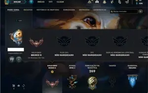 Conta bronze 2 com 70 Champs e 45 Skins