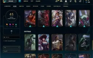 Conta bronze 2 com 70 Champs e 45 Skins