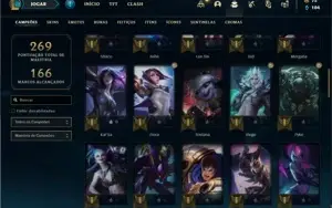 Conta bronze 2 com 70 Champs e 45 Skins