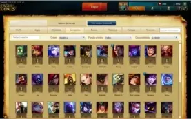 CONTA UNRANKED LV 30 /  31 CAMPEOES / 2 SKINS / BORDA PRATA