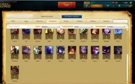 CONTA UNRANKED LV 30 /  31 CAMPEOES / 2 SKINS / BORDA PRATA