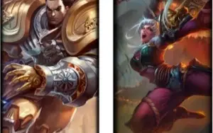 CONTA UNRANKED LV 30 /  31 CAMPEOES / 2 SKINS / BORDA PRATA