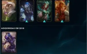 Conta League of Legends Ouro I