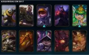Conta League of Legends Ouro I