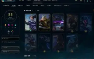 CONTA DIAMANTE 3 EX GRÃO MESTRE INCONES E EMOTES