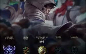 CONTA DIAMANTE 3 EX GRÃO MESTRE INCONES E EMOTES