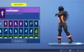 Conta Fortnite PC - 1100 Vbucks,9 skins lendarias,K/D:2.55..