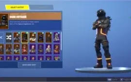 Conta Fortnite PC - 1100 Vbucks,9 skins lendarias,K/D:2.55..