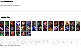 Conta Diamante 4 com 36 Champs e 16 Skins ( 5 Vitoriosas )