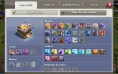 Clash of Clans cv11 5408 gemas semi full barato